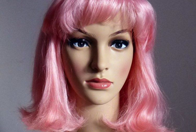Damen-Perücke Bob-Pink-Ida 15