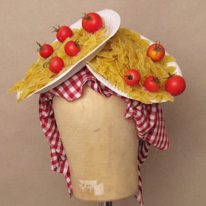 Fantasieperücke "Pasta"